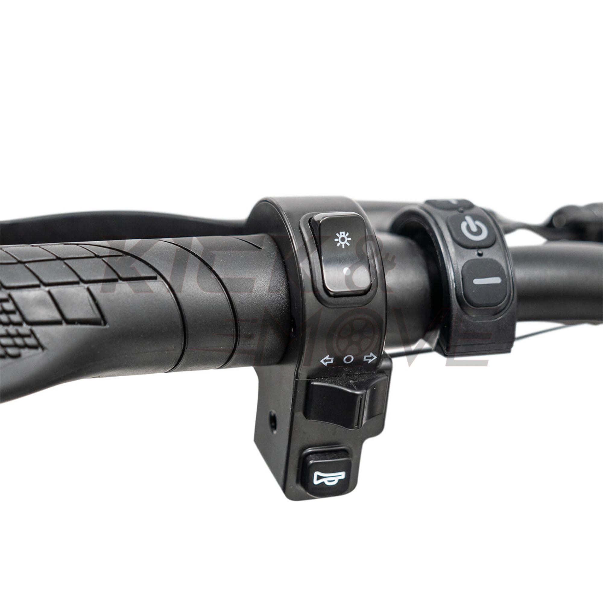 Super-Angebot! Kick&Move V20 PRO 9.0 2025 Familien-Fatbike - Schwarz - Hydraulische Bremsen