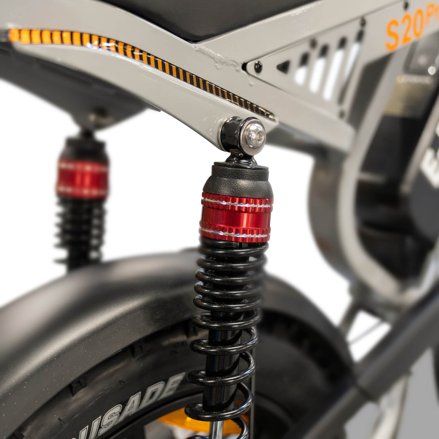 Super Deal! Kick&Move S20 PRO 9.0 2025 - Nardo Grey - Hydraulische remmen