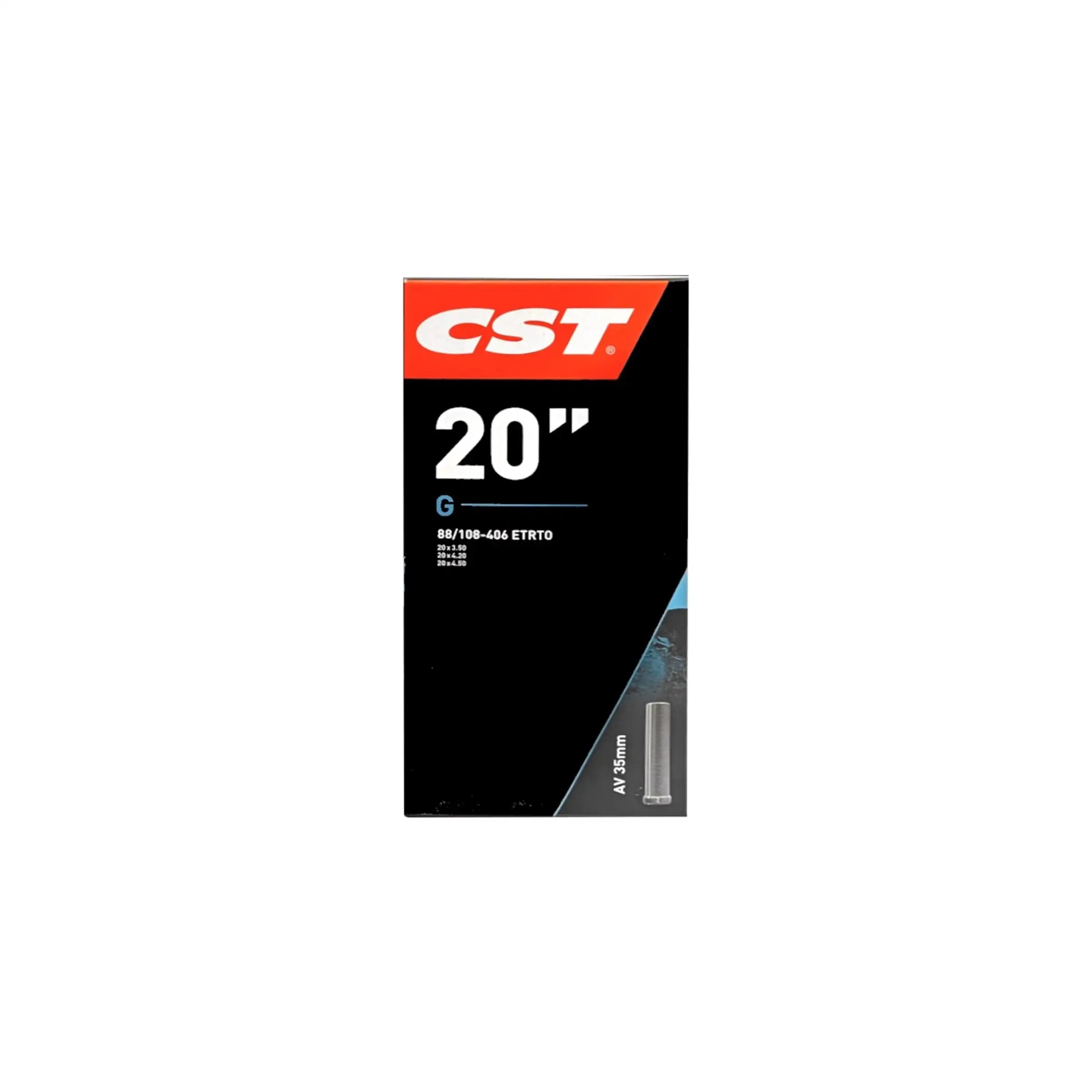 CST Ride Ambro 20 x 4.00 Buitenband + CST Binnenband 20 x 3.50–4.50 AV 35 mm