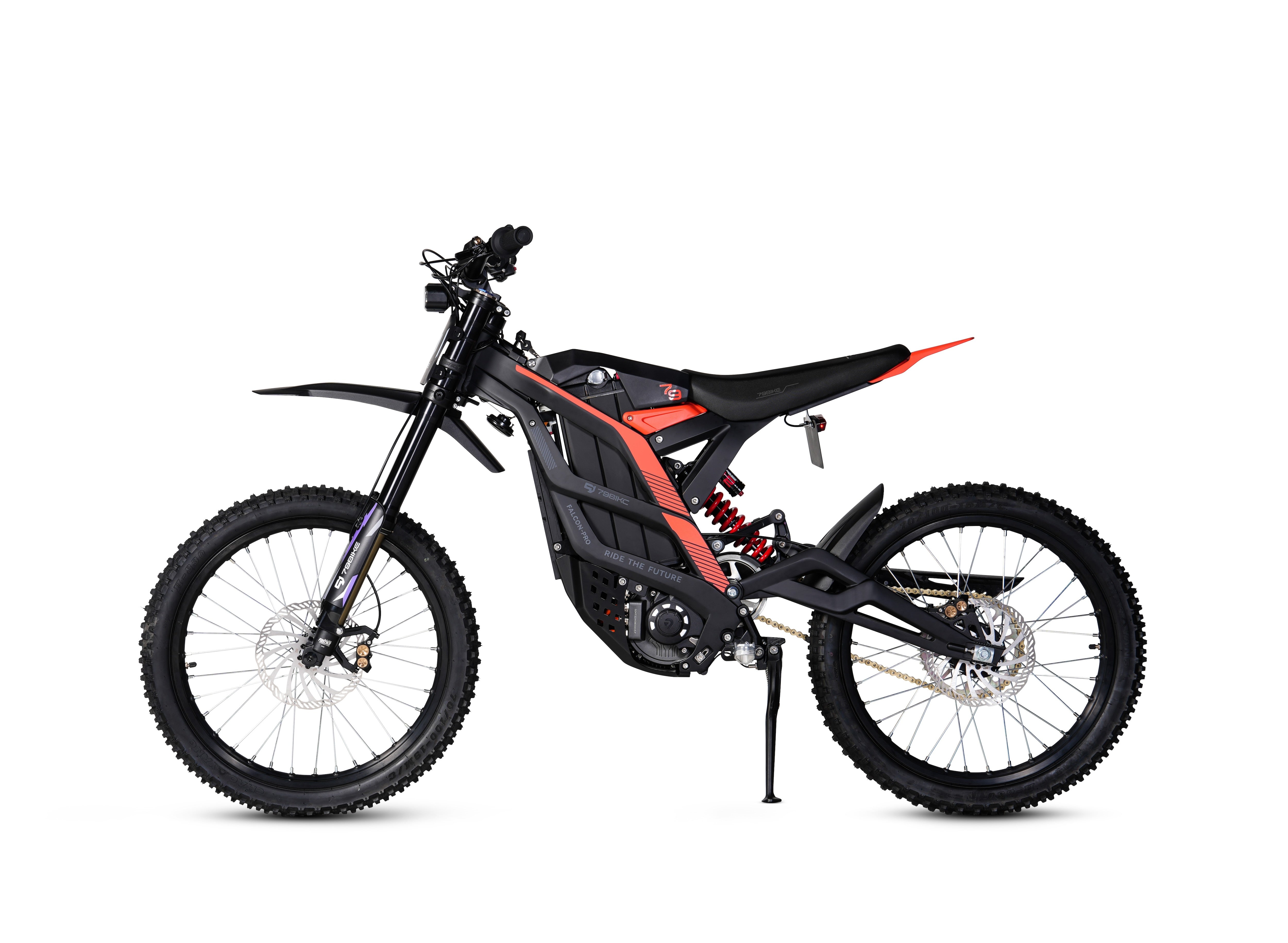 Super-Angebot! Kick&Move Falcon Pro e-Dirtbike 2025 - Schwarz/Rot