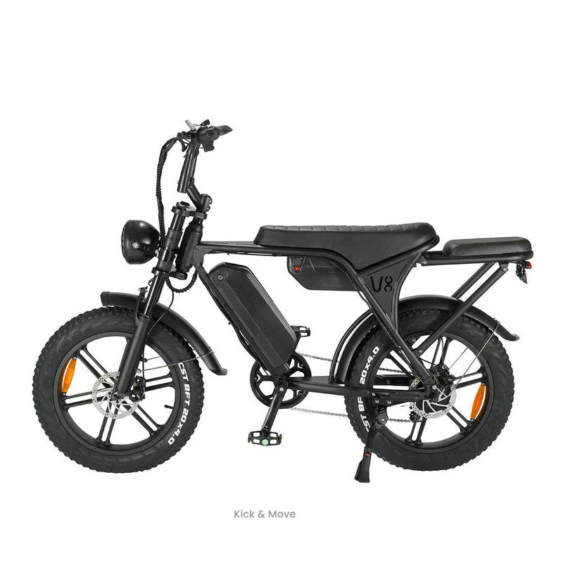 Vorübergehender Deal! Ouxi V8 Max 2024 Schwarz (+kostenloser 2e-Akku!)