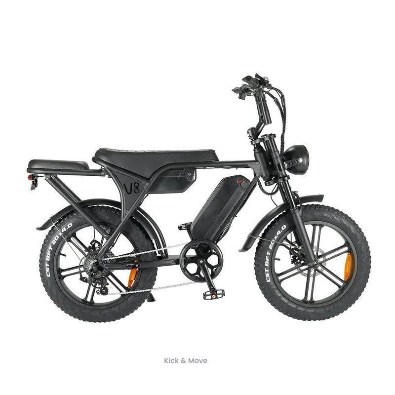 Vorübergehender Deal! Ouxi V8 Max 2024 Schwarz (+kostenloser 2e-Akku!)