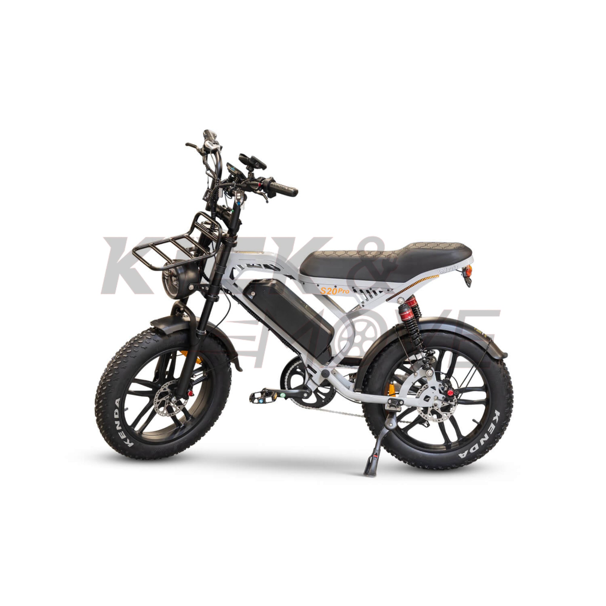 Super Deal! Kick&Move S20 PRO 9.0 2025 - Nardo Grey - Hydraulische remmen