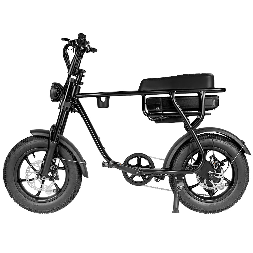 Super Deal! Kick&Move EB16 mini fatbike - Zwart