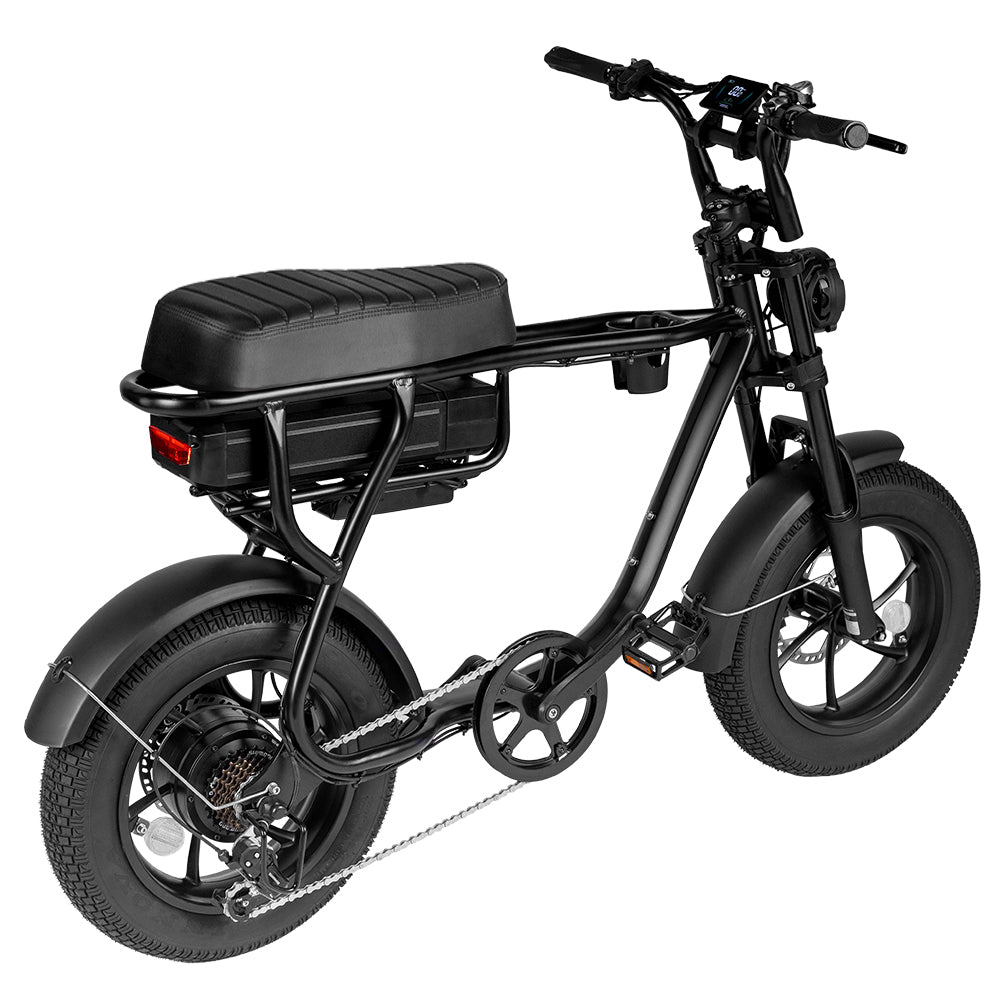 Super Deal! Kick&Move EB16 mini fatbike - Zwart