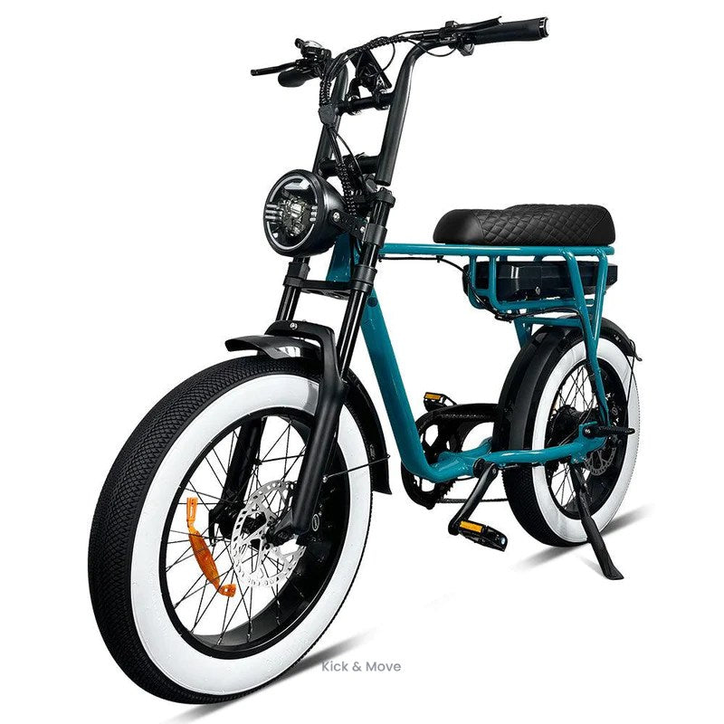 Kick & Move Eb2 - Fatbike - Blau