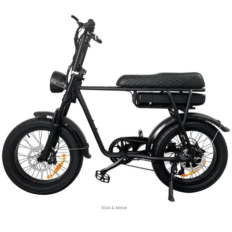 Kick&Move EB2 - Fatbike - Schwarz