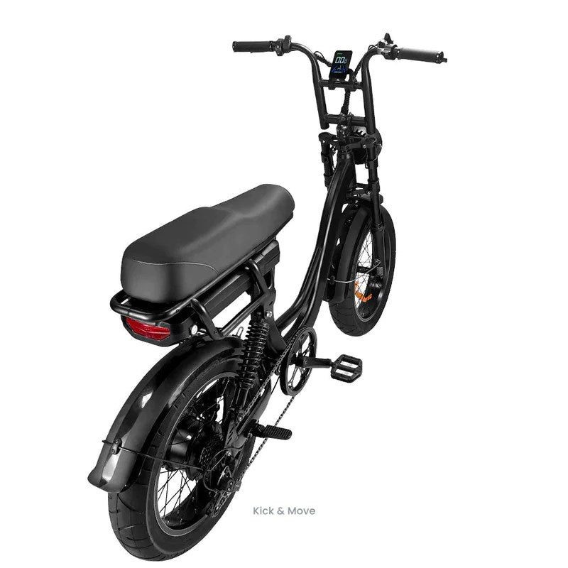 Kick & Move Eb8 - Fatbike - Schwarz