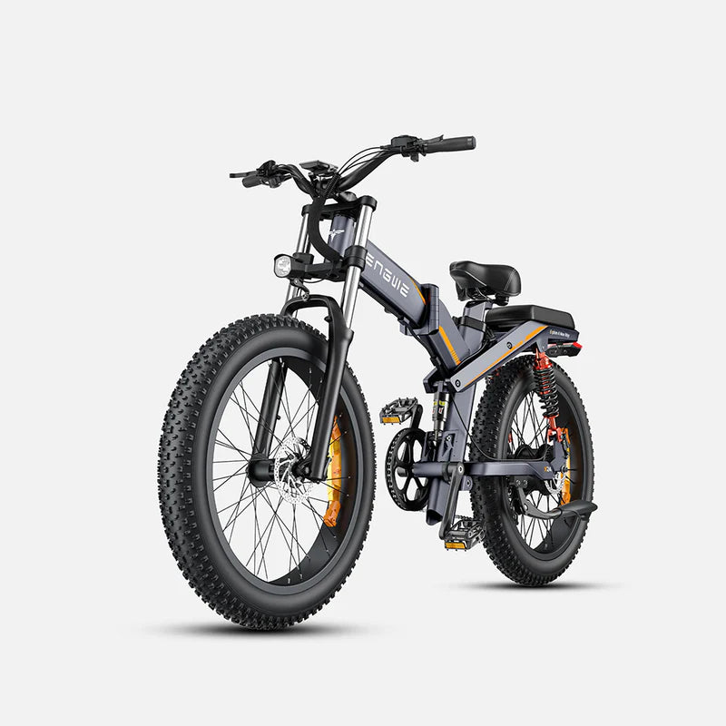 Kick & Move Eb2 - Fatbike - Brown