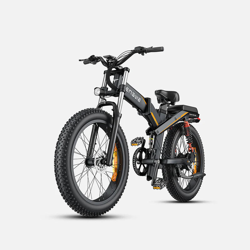 Kick & Move Eb2 - Fatbike - Brown