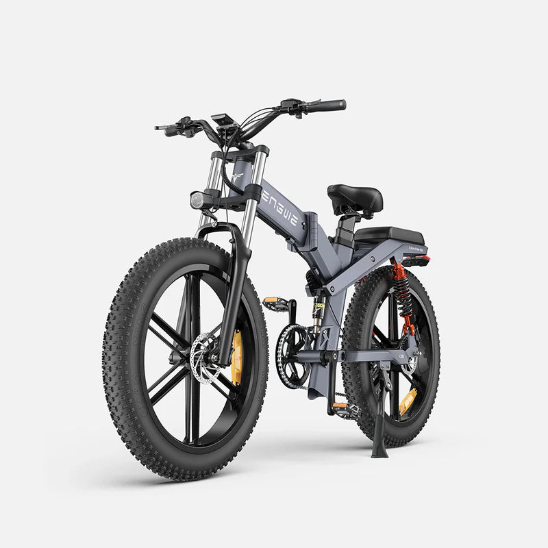 Kick & Move Eb2 - Fatbike - Brown